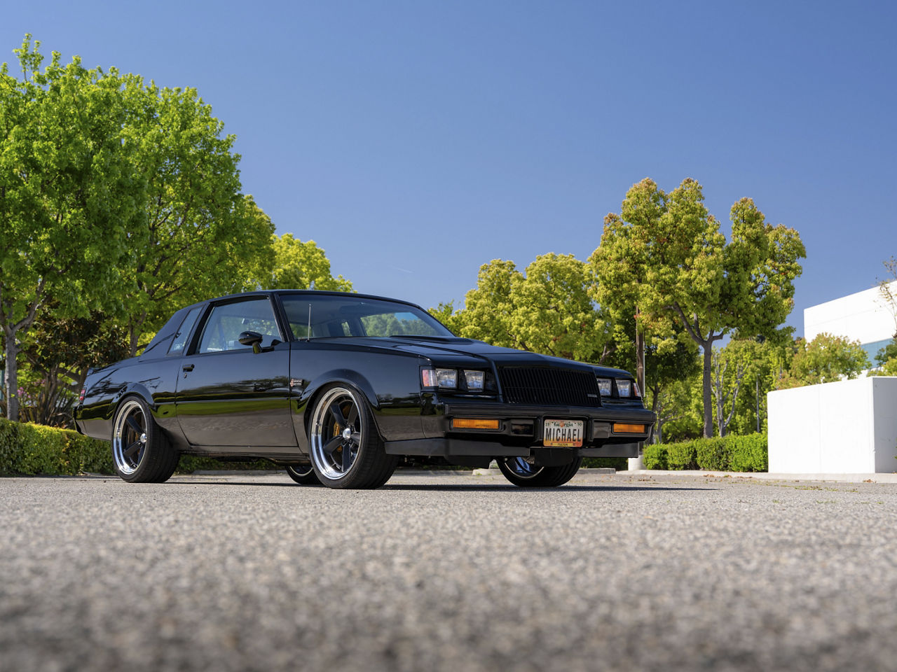 1985 Buick Grand National - American Racing TTF II - Black